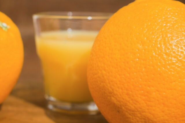 葉酸オレンジジュース