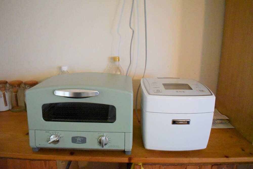 アラジンのトースターの2枚焼きの画像